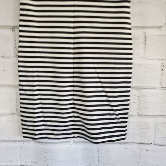 Aritzia Sunday Best Striped Dress Black White - Picture 6 of 10